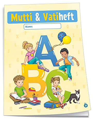 Trötsch Muttiheft Design ABC: Mitteilungsheft Elternheft Erinnerungsheft