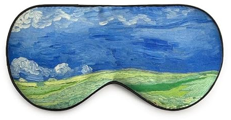 townssilk 100% Silk Sleep Mask with Adjustable Straps, Comfortable and Super Soft Eye Mask, Ultimate Sleep Aid, Blindfold, Wheat