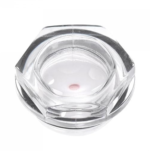 TA-VIGOR 1 st luftkompressor oljenivå mätare siktglas, M24 x 1,5 mm hane gängat glas sexkantshuvud vätskeindikator, sikt, fönsterbeslag för luftkompressor, pump, tank, siktplugg, fönster
