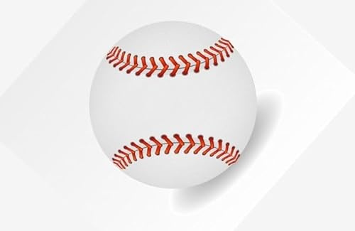 Generico Palla da Baseball in Pelle Personalizzabile con Nome o Frase, Regalo Sportivo, Pallina Standard 6,7 cm