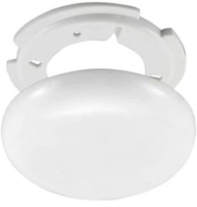 Junction Box White Double Set Cable Cover Wall Ceiling Socket Cover Box Cable Box Distribution Box Surface-Mounted Canopy Lamp Ceiling Rose Blind Box Ultra Flat Diameter 10 cm, Height 1.5 cm (2 x 100