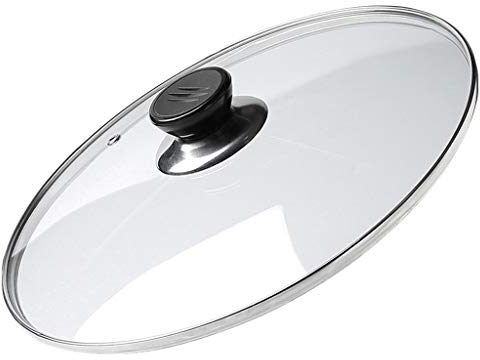 Lock,Glaslock, Grytlock,Pannlock i härdat glas Pannlock Stekpanna Ångkokarlock Hushållstransparent Pannlock Universal Ersättningsgrytlock