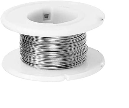 Styire 1 PZ/10 Metri A1 Filo di Riscaldamento, Filo di Resistenza Diametro 0.2mm-0.6mm, Filo di Nicromo Filato di Riscaldamento della Lega (Size : 10meter, Color : 0.5mm-32ft)