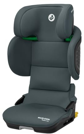 Maxi-Cosi Topaz i-Size, Compact Folding Booster Seat, 3.5-12 Years (100-150 cm), Child Car Seat, Adjustable Height/Width, G-Cell Side Impact Protection, Full Graphite