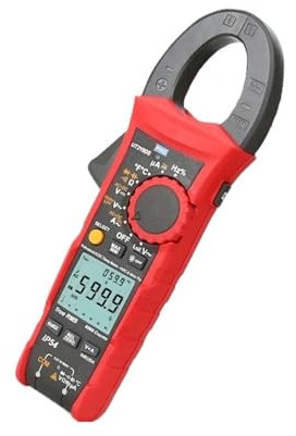 AIRUIXI digital klämmätare 1 000 V AC DC äkta RMS automatisk avstängning 3-fas motor sekvens testinrush (Set-3)