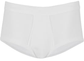 Trigema herr trosor finribbad i dubbelpack, Vit (vit 001), XL