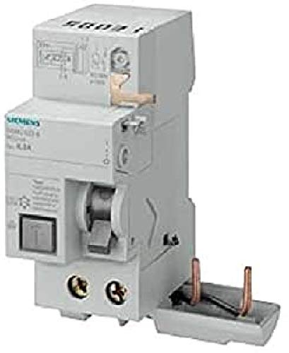 Siemens sentron - Bloque/bloqueo diferencial automático 5sl4 clase -a 0,3-40a 2 polos 30ma