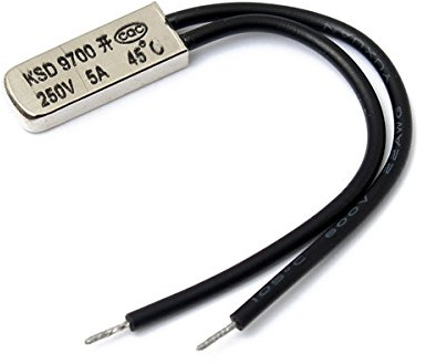 Ksd9700 250V 5A 45°C-120°C Thermostat Bimetall Temperaturschalter Öffner -45°C