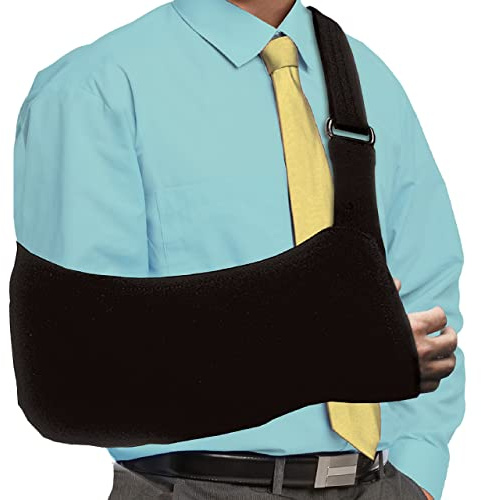 Joslin Ultimate Arm Sling� Supports Weight of Arm Evenly to Eliminate Pressure Points While Dramatically Reducing Neck Fatigue, Made of Soft Breathable Cotton Spandex Fabric, Goliath Sling