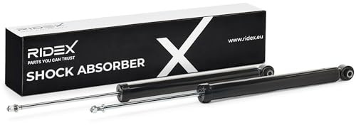 RIDEX 2x Amortisseur Arrière Pression de gaz Compatible avec VW Golf IV 3/5 portes 1J1 Polo V 3/5 portes 6R1, 6C1 Polo IV 3/5 portes 9N, 9A, SEAT Ibiza III 3/5 portes 6L, AUDI A3 3/5 portes 8L1