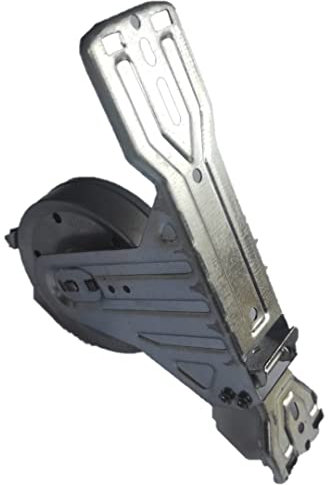 ST Avvolgitore Universale per Tapparelle Avvolgibili, Multi Interasse 14,5-16,5-18,5 cm, Metallo Naturale, 6 metri