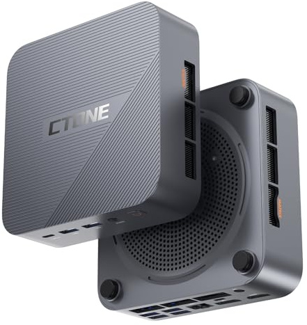 CTONE M2 Mini PC Intel Core i9-13900HK, 32GB RAM 1TB SSD, Iris Xe Graphics, WiFi 6, 4K UHD, Windows 11 Pro Kleiner PC für Büro & Home Office - Hohe Leistung im kompakten Design