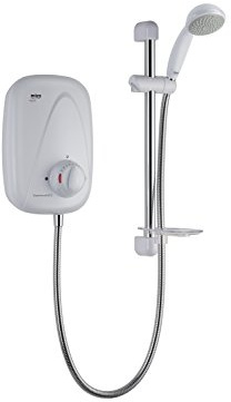 Mira Showers Vigour Thermostatic Power Shower White 1.1532.353