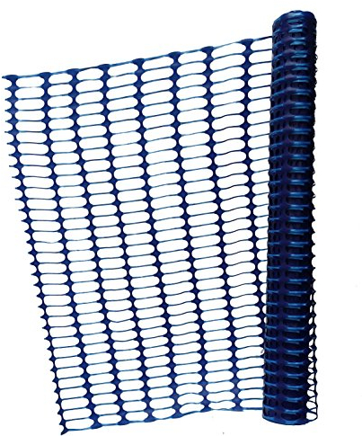 Agility Parcoursabgrenzung, Hundezaun, Sicherheitszaun, Bauzaun, Campingzaun, Abgrenzungszaun 1m hoch, blau, extra reißfest - in verschiedenen Längen, orig. Callieway® (30m Rolle)