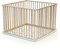 WEBABY - Laufstall baby Holz 100x100 Buche Natur | Gewicht: 8 kg |Laufgitter XXL solide und langlebig