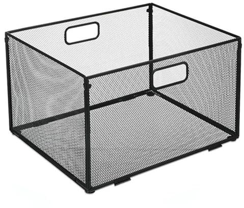 Allayu Faltbarer Desktop Datei Organizer, A4 Hängeregisterbox, Hängeregister für Aktenschränke, Eisen Hängeregister Organizer, Größe A4, C