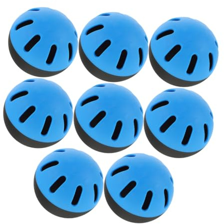 DECORNIJIA 8 pezzi Palline da Softball da Allenamento EVA Morbide Forate Leggere per Baseball Indoor e Outdoor Palline da Baseball per Principianti
