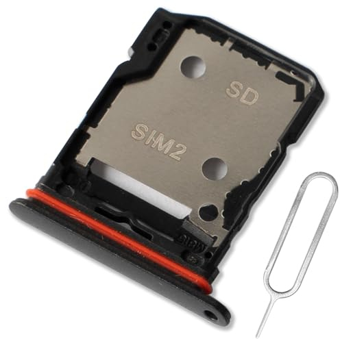 ExtKry Bandeja SIM para Xiaomi Redmi Note 15 5G/Xiaomi Poco M8 5G,Negro