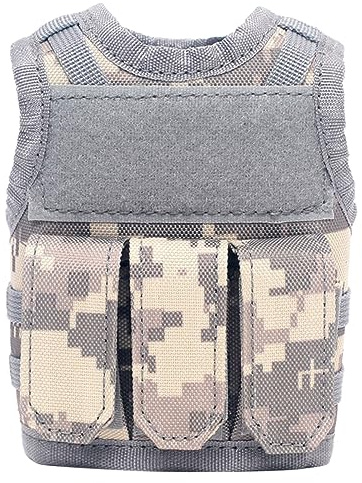 Msioytog Tactiquement Bouteille de bière Gilet Boisson Porte-Bouteille Pochettes Boissons en Plein air Gilets Boissons refroidisseurs Bouteilles décoration réglable Gilets Titulaire