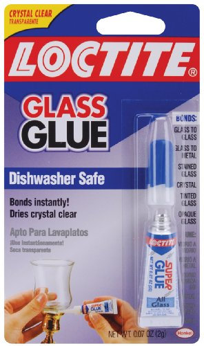 Loctite 233841 Pegamento instantáneo para vidrio, 0.5 oz