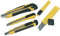 Brüder Mannesmann Abbrechmesser-Set, inclusive 2 Ersatzmesser Magazine, 3-teilig | M60125