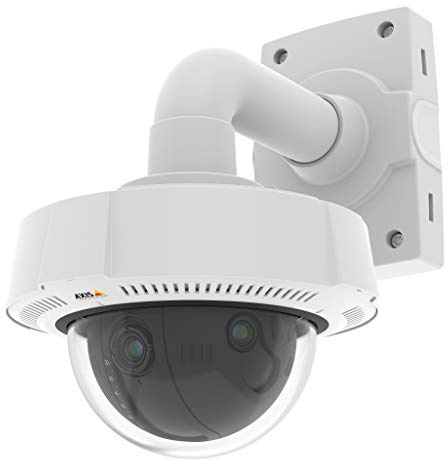 AXIS 0801-001 Outdoor Dome Network Surveillance Camera, 25.5 W, 48 V, White