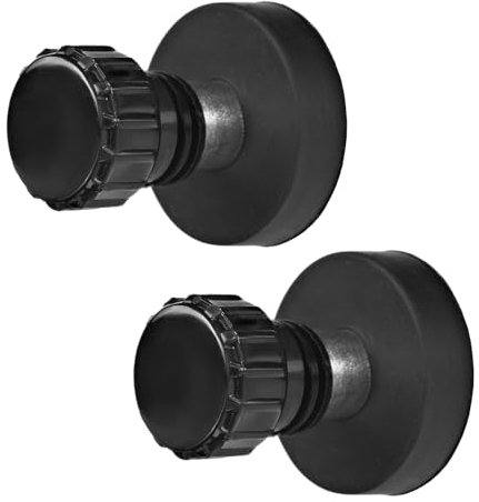 BITS4REASONS Magnetic Trade Plate Holder Kit for Rear of Car, Van & Other Vehicles. Rubber Coated Magnets with Scratch-free Application & Thumb-Friendly Screws, Covers & Nylon Washers.