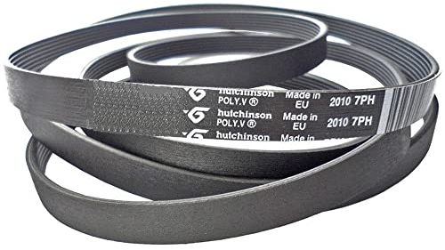 LAZER ELECTRICS 2010 7PHE / H7 Main Drive Belt for Hotpoint TDWSF83BEPUK, TDWSF83EPZU, TDWSF83EPZUK, TDWSL73BUK, Indesit, Whirlpool Tumble Dryers C00311014 480112101469