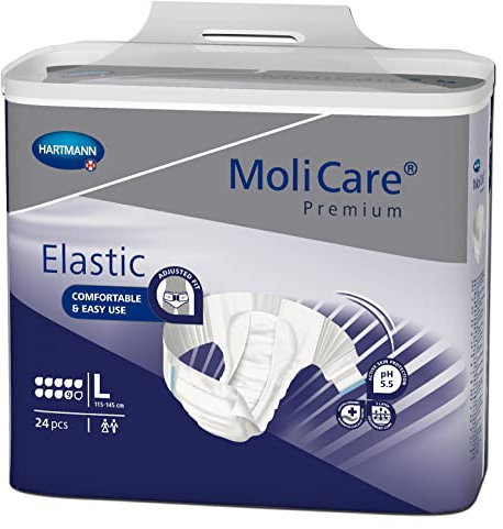 MoliCare Premium Elastic 9 Tropfen - Gr. Large - Windelhosen & Inkontinenzhosen von Paul Hartmann