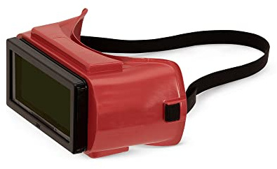 Jackson Safety WS Series Retro Safety Goggles - Welding & Cutting Eye Protection for Men & Women - Indirect Vented, Fits Over Most Glasses, ANSI Z87.1 (Available in multiple styles & lenses)