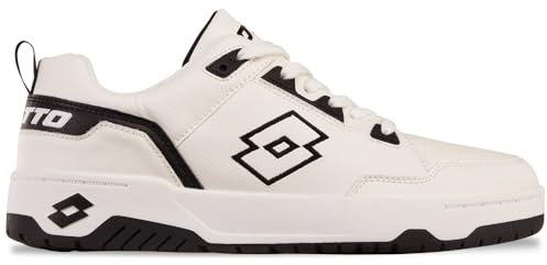 Lotto AWERY Unisex, White/Black, 43 EU