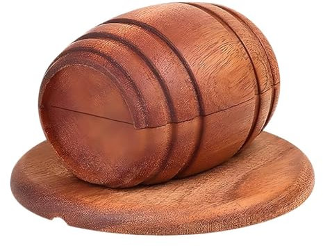 TTETTZ Barril de Humo Multifuncional, Regalo para Hombres, Ideal para Secos Y Bebidas de