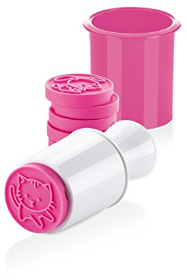 Tescoma Keks-Stempel mit Ausstecher, Plätzchenform mit verschiedenen Motiven (Tiere)