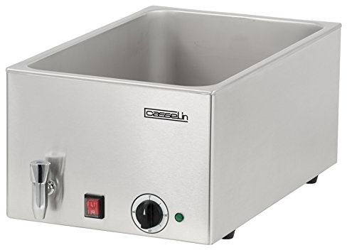 Casselin CBMV1B - Vasca da bagno con rubinetto di scarico GN 1/1
