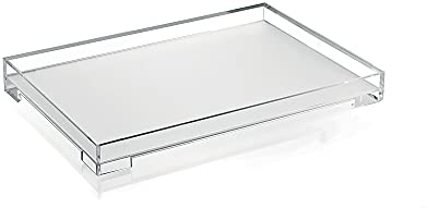 Guzzini - Vassoio taglia M, in SAN, trasparente,ESSENCE
