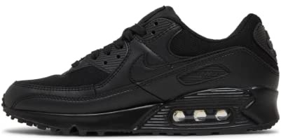Nike Air Max 90, Women's Running Shoes, Triple Black Black Black, 6 UK