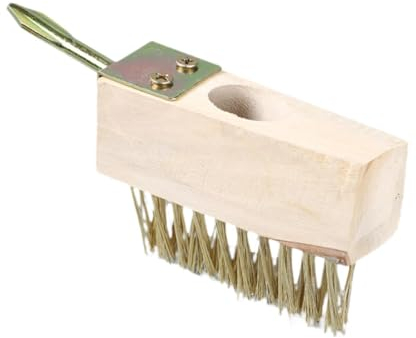 LOVIVER Riss-Unkrautstecher, Fugenmörtel-Bürstenreiniger, Moosentferner-Bürste, manuelles -Unkrautstecher-Werkzeug für Risse in Einfahrten, mit spitzem Griff