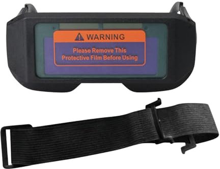 Lunettes de Soudage Oscurcissement Automatique Lunettes de Protection Soudage Auto-occultant, Soudeur Solaire TIG MIG, Sécurité, Anti-reflet, Lunettes Contre les Rayonnements Ultraviolet et Infrarouge