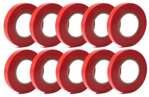 Bindegeräte Bindemaschinen Pflanzen Garten Pflanze Tapetool Tbener +5 Rollen Klebeband für Gemüse Traube Tomaten Gurken Pfefferblume Drahtbindegerät(10 rolls of tape)