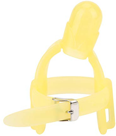 Taidda Protezione per Regolabile in Silicone per Bambini, Massaggiagengive Sicuro per Alleviare il Dolore Gengivale, Protezione per il Pollice del Bambino da 12 Mesi in su per Stimolazione Visiva