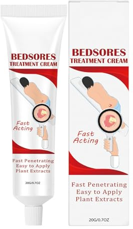 Unguento per ferite, con formula idratante e lenitiva, 30 g, per piaghe da decubito, unguento curativo per la cura delle ferite da decubito, facile da applicare e assorbente, per ustioni, tagli,