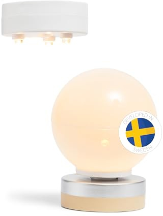 Lundby Puppen Haus Lichter Zubehör –– Deckenlampe Spotlights + Bodenlampe –– Mini Batteriebetrieben LED Lichter für Mini Puppen 11 cm –– 2 teilig –– Alter 4+ –– Maßstab 1:18