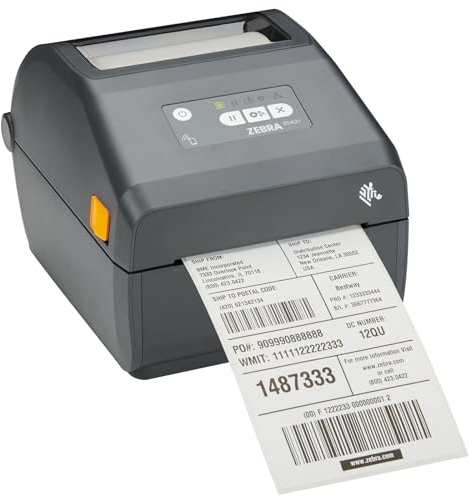 Zebra ZD421d, 8 Punkte/mm (203dpi), RTC, USB, USB-Host, Bluetooth (BLE), Ethernet (LAN) - ZD4A042-D0EE00EZ