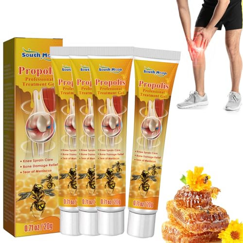 INBOLM New Zealand Bee Joint Relief Gel, 4 PcsBee Venom Professional Gel Bee Joint Soothing Gel Cream New Zealand for Arthritis Neck Waist Back Hand Feet and Leg