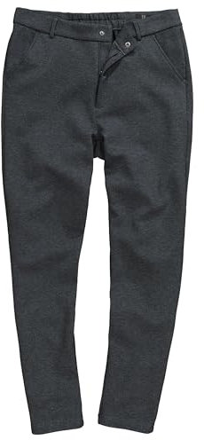 JP 1880 Herren Chinohose, New York, FLEXNAMIC Hosen, Anthrazit, 3XL
