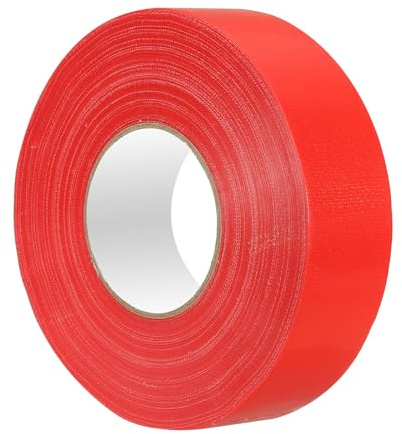 PATIKIL Nastro per Campo di Pickleball 50mm x 92M Kit di Marcatura Rosso