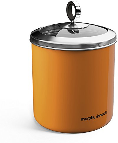 Morphy Richards Large Storage Canister, Orange