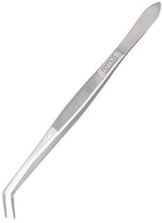 remos® Pince courbe - surface striée - longueur 16 cm