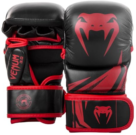 Venum Challenger 3.0 Sparring Gloves - Black/Red - L/XL