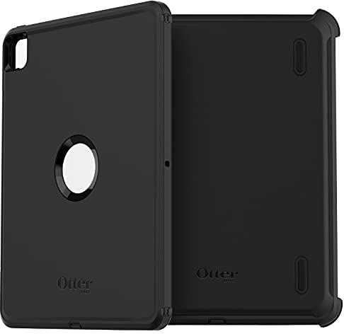 OtterBox Defender Hülle für iPad Pro 12,9 (3. gen/4. gen/5. gen/6. gen), ultrarobuste Schutzhülle mit integriertem Displayschutz, 2X nach Militärstandard getestet, Schwarz
